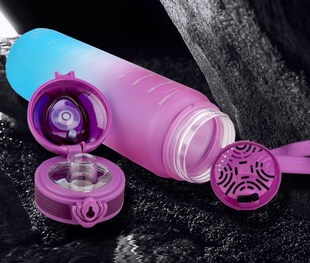 Sport Water Bottles Portable tritan Gym bottle Anti-fall 100