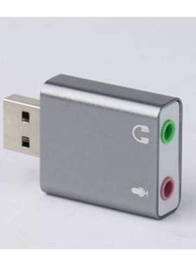 External Sound Card 7.1 Aluminum Alloy Type C External Stere