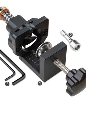 35MM Cup Style Hinge Boring Jig Drill Guide Set Wood Drillin