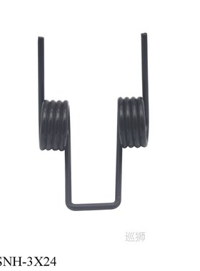 Customize Spring Steel Big Double  Torsion Spring Wire Diame