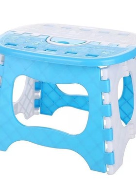 New 6 Colors Plastic Portable Folding Stool Small Chair Supe