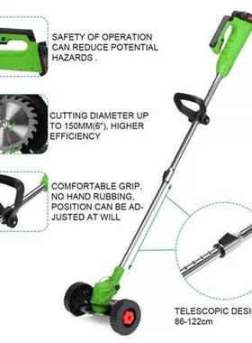 Adjustable Handheld Mowing Machine Garden Power Tool with Ba