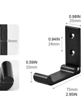5pcs/set Punch or Punch-free Space Aluminum Kitchen Wall Hoo