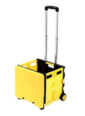 25kg Folding 2 Wheel Shopping Trolley Cart Heavy Duty Storag