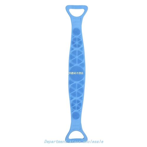 Massage Back Scrubber Long Strap Brush Bathroom Soft Silicon