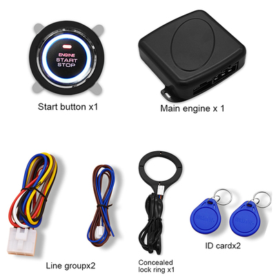 Car lock one key start RFID one key start system engine igni