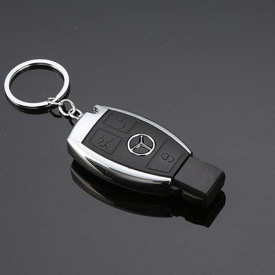 New usb charging Benz car keys lifelike lighter character