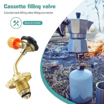 Cassette Inflation Valve Direct Connection Zinc Alloy Gas