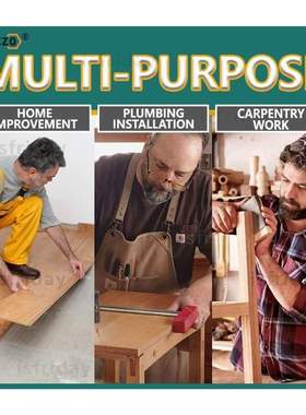 Bevel Gauge and Mitre Box 2-in-1 Mitre Measuring Cutting Too