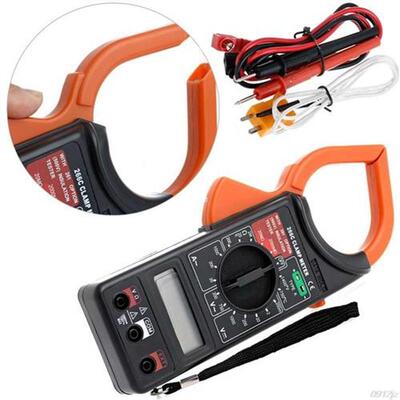 Digital Voltmeter Ammeter Ohmmeter Multimeter Volt AC DC Tes