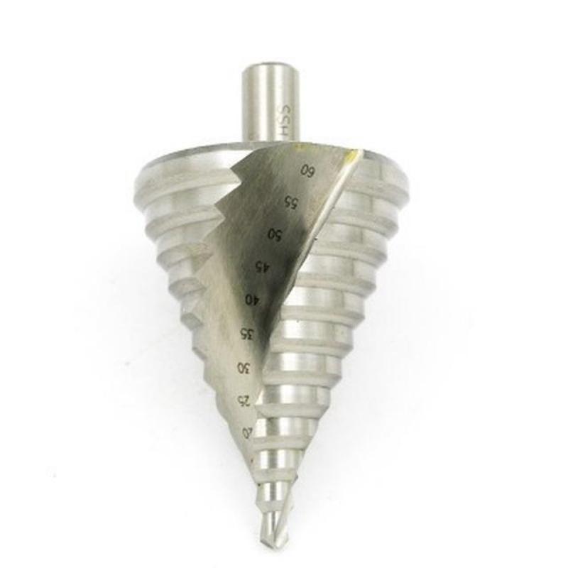 6-60MM Pagoda Step Cone Drill Bit HSS Spiral Grooved Reaming