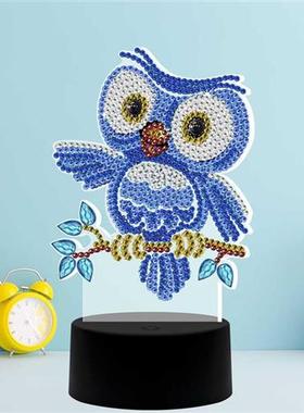 AZQSD New Design 7 Colors Available Table Lamp LED 5D Diamo