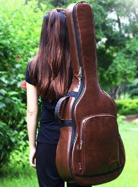Guitar Bag Folk Guitar Backpack Thickened Shoulders