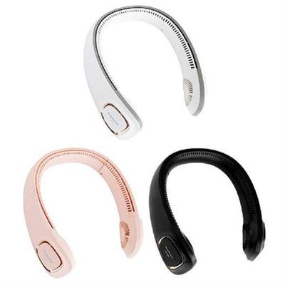 Mini Bladeless Fan Hanging Neck Leafless Fan Rechargeable