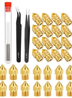 42 Pieces 3D Printer Accessories Include 30 Pieces Printer N