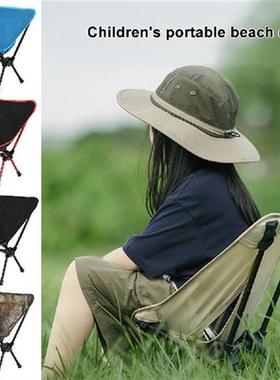 Childrens Mini Folding Moon Chair Camping Portable Beach