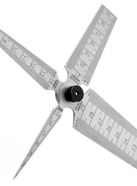 0-29mm Slver Stainless Steel Metric Taper Gauge Gap Gauge Fo