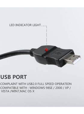 3M USB Male to XLR Female Microphone USB MIC Link Cable New