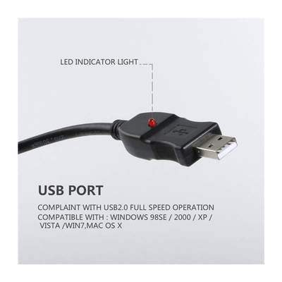 3M USB Male to XLR Female Microphone USB MIC Link Cable New