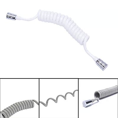 Telephone line Shower Hose PU Bathroom Spring Flexible 适用