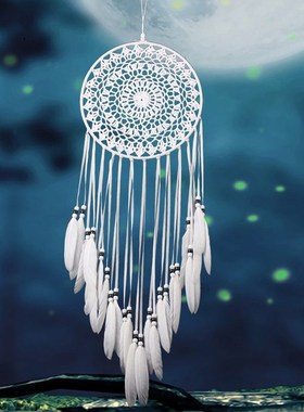Creative Hollow Dream Catcher Home Wind Chime Pendant Weddin