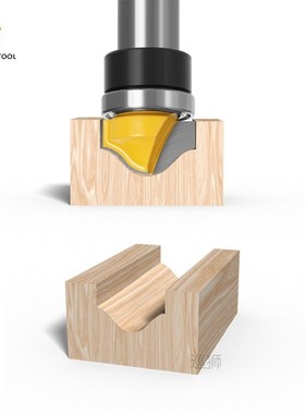 6mm/6.35mm/8mm Shank Faux Panel Ogee Router Bit Arc-shaped R