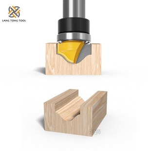 Faux Shank 6.35mm shaped Router Ogee Bit 6mm Arc 8mm Panel