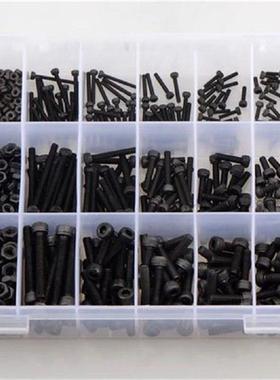1080 Pieces M2 M3 4 Carbon Steel Round Head Screw Bolts