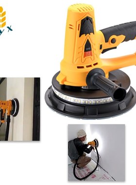 Hand-held wall grinder dust-free self-priming polishing mach