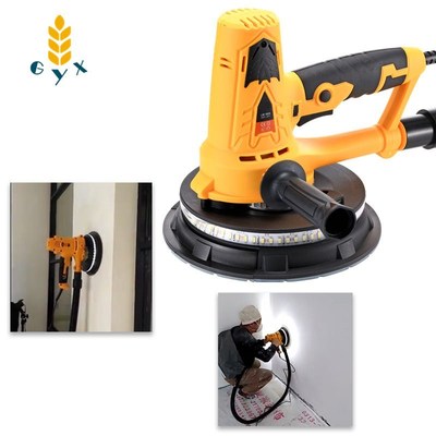 Hand-held wall grinder dust-free self-priming polishing mach