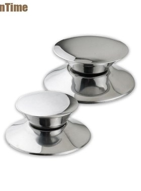 2Pcs/Set Replacement Pot Lid Knobs Stainless Steel Pans Cove