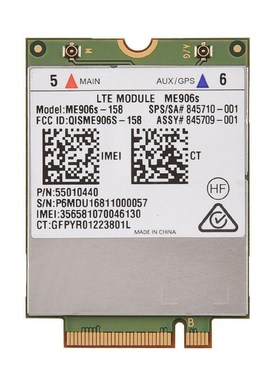Huawei ME906S Mobile Broadband Card for HP 820 840 850 G4 LT