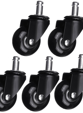 5PCS Office Chair Caster Wheels Roller Style Castor Wheel Re