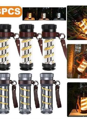 Stepless Dimming XPG Camping Flashlight Rechargeable COB