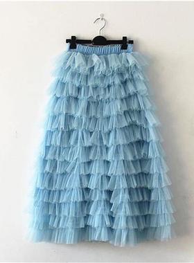 jupe femme ete 2022 Spring Party Skirt Elastic High Waist Lo