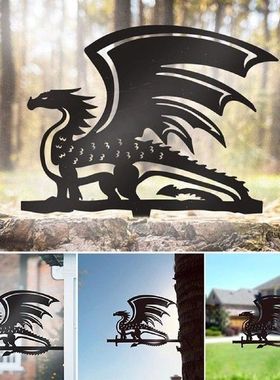Tieyi Feilong Dekorasi Seni Taman Siluet Logam Dekorasi