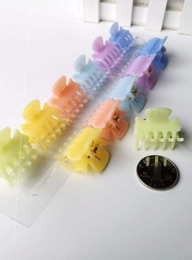 small black grasp clip small hair grasp claw dish hair clip