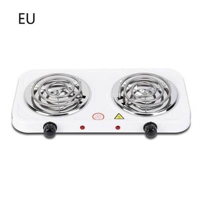 Portable Electric 2000W Mocha Pot Double Stove Hotplate Adj