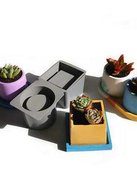 Silicone Planter Molds Concrete Terrazzo Pot Molds Reusable