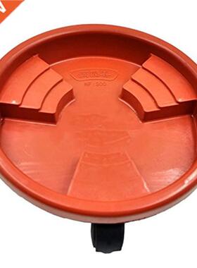 Brown different dimeter Universl Wheel Resin Flower Pot Pl