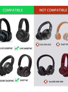 Ear Pads ForJBL E65BTNC Duet NC LIVE650 660 BTN Headphone Re