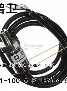 P51-100-A-B-I36-4.5V-000-000 SENSOR 100PSIA 1/8NPT 4.5V