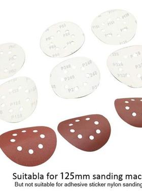 100 PCS 125mm Sanding Discs Grit Sander Disc Abrasives Tools
