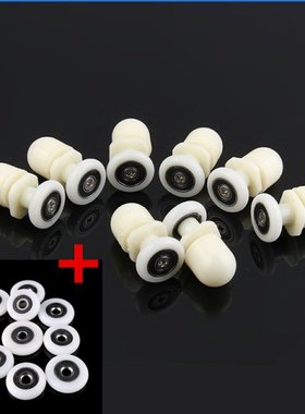 8pcs/set 19/23/25/27mm Plastic Partiality Glass Bearing Roll