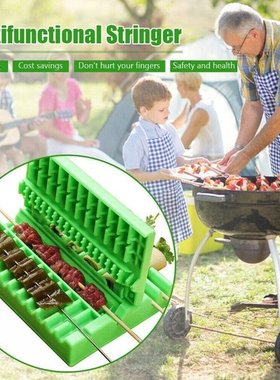 Skewers Kebab Maker Barbecue Stringer Box Machine Beef Pork