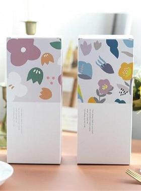 20pcs Cardboard Gift Boxes Flower Fruit Pattern Drawer Box