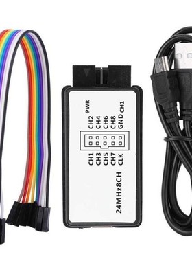 USB Logic Analyzer Device Set Mini Digital Pocket Size Logic