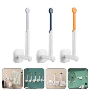 L-Shape Punch-Free Hook Wall Mounted Cloth Hanger For Coats