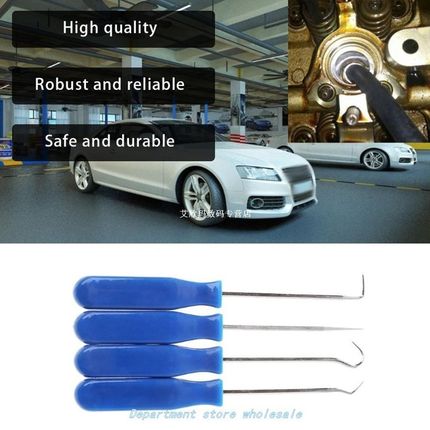 Oil Seal Screwdriver 4 Pcs Set Group Pull Hook Pick Tire Sto