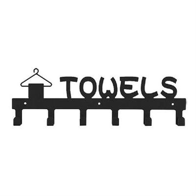 Towel Holder Hook For Wall With 5 Hooks,Key Hooks Decor For